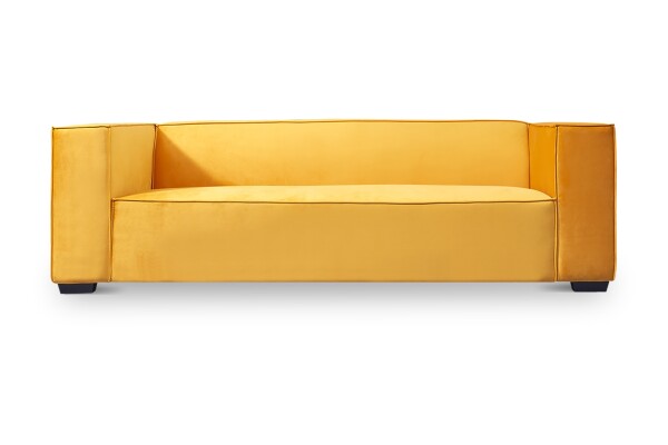 Perci 3-Seater Sofa (Bright Orange)