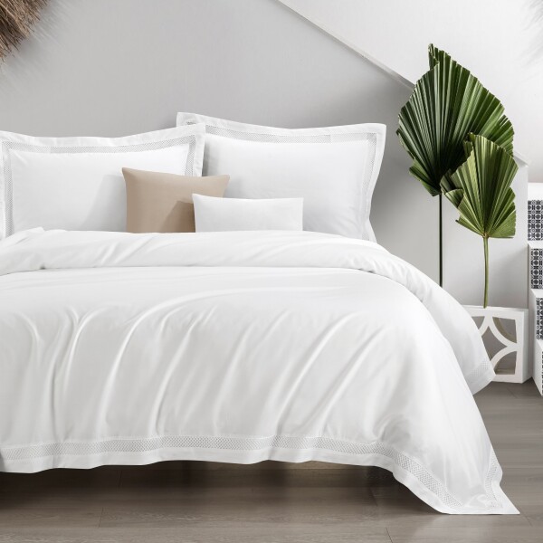 FyneLinen Egyptian Cotton 950TC Hotel Collection Euphoria Bed Set (White)