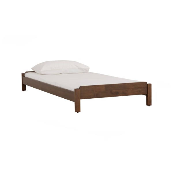 Hilo Wooden Single Bed (Cocoa)