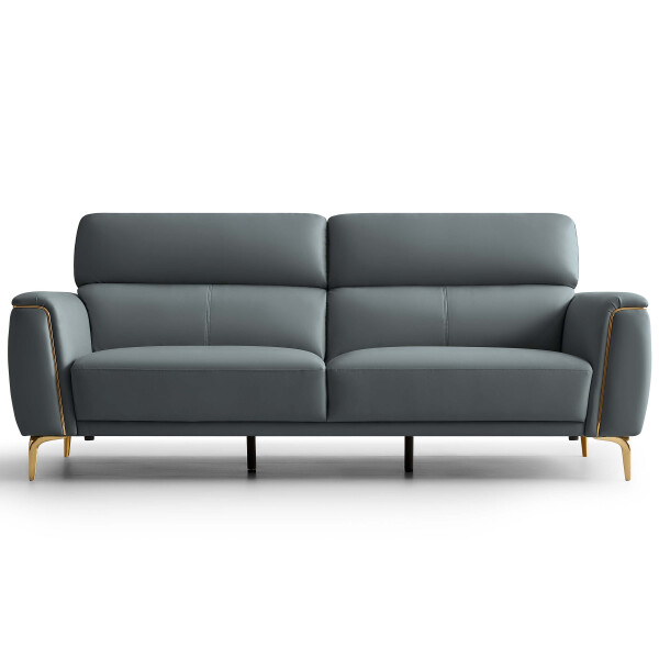 Dayna 3 Seater Sofa (Grey Blue)