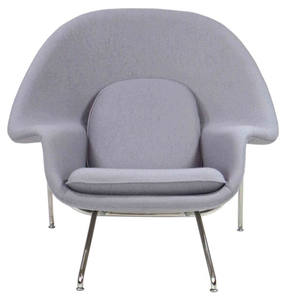 Replica Womb Chair (Light Grey)