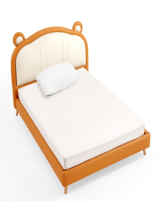 Gregor Kids Bed Frame (Orange, UK Small Double Tall)