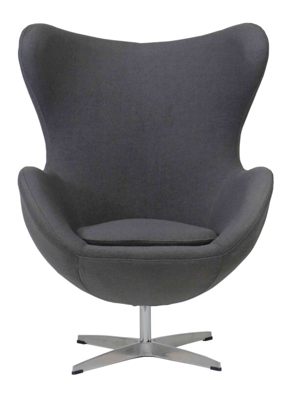 Egg Replica Chair (Charcoal)