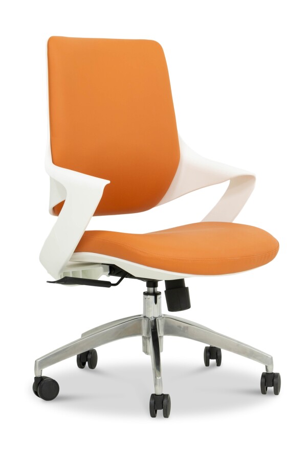Miguel Replica Designer PU Chair (Orange)