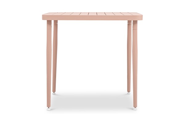 Madie Square Dining Table in Pink