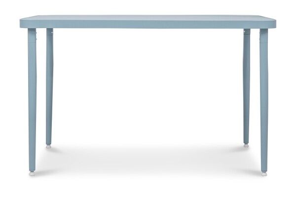 Madie Rectangular Dining Table in Turquoise