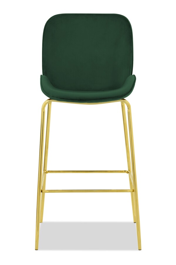 Beetle Bar Chair Replica in Velvet (Green)