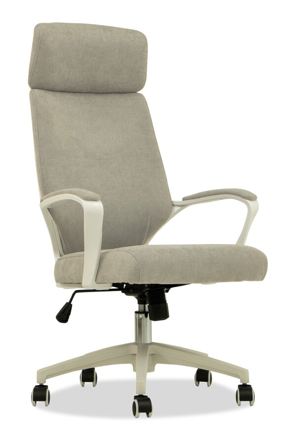 Erna Executive Office Chair (Fabric Grey)