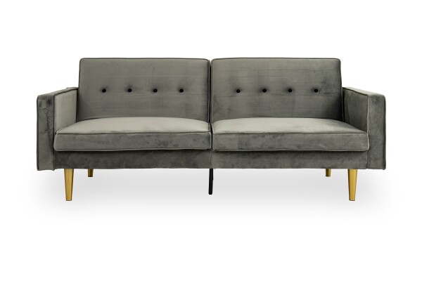 Filibert 3 Seater Sofa Bed (Dark Grey)