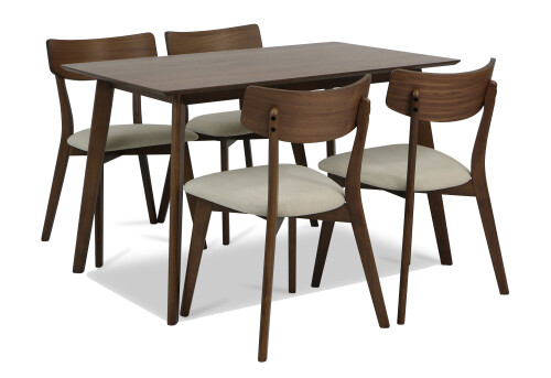 Ross Dining Table Set B (1+4)