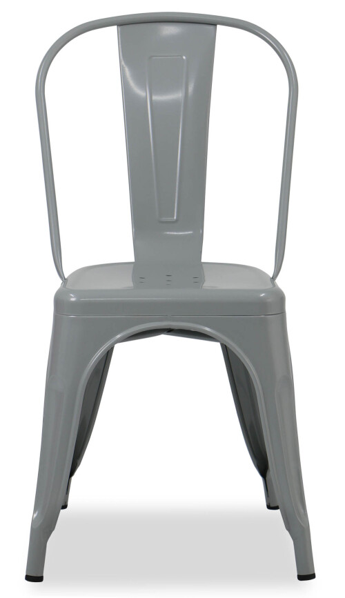 Retro Metal Chair (Grey)