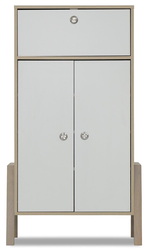 Chiso 2 Doors Shoes Cabinet with Drawer