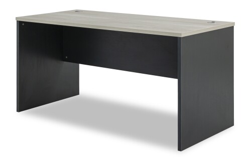 Ercole Straight table L150 (Ash + Dark Grey)