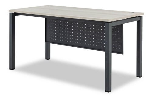 Gaston Straight table L150 (Ash + Dark Grey)