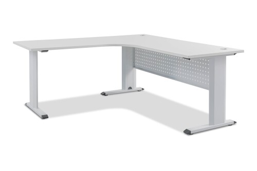 Mignon L-shaped table L180 (White)