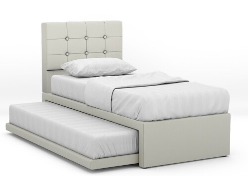Runin 2 In 1 Faux Leather Bed (Single)