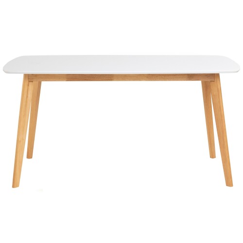 Aimon 1.5M Dining Table (Natural / White)