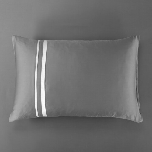 FyneLinen 100% Bamboo 950TC Pillowcase (Silver Grey)