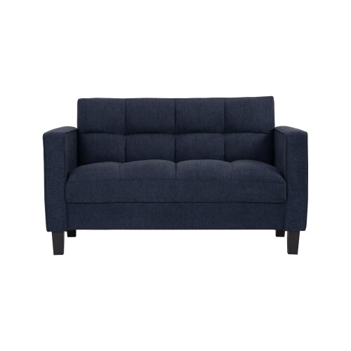 Sienta 2 Seater Sofa (Fabric Deep Blue)