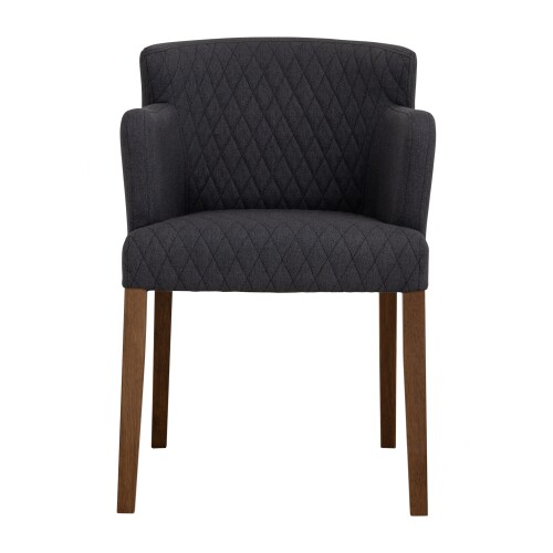 Rhoda Arm Chair(Fabric Hale Navy)(Set of 2)