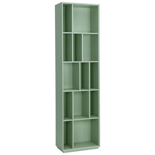 Tristan Tall Display Cabinet B(Green peas)