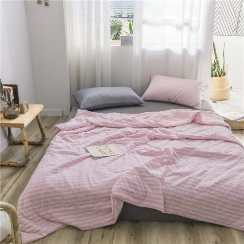 Bedding Day Organic Cotton Jersey 800TC Summer Blanket - Lily