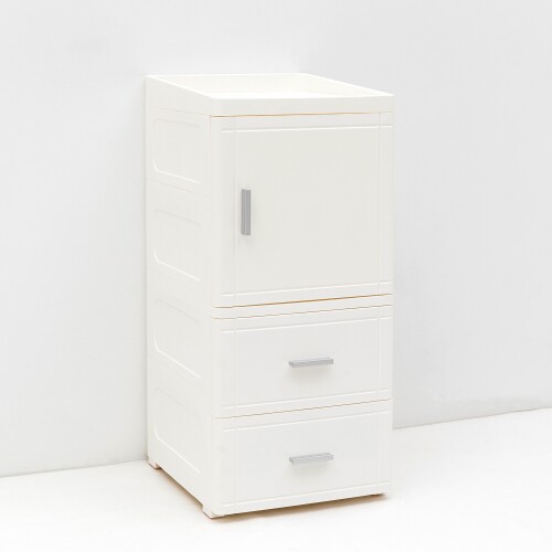 Jasbeer II Storage Cabinet (White)