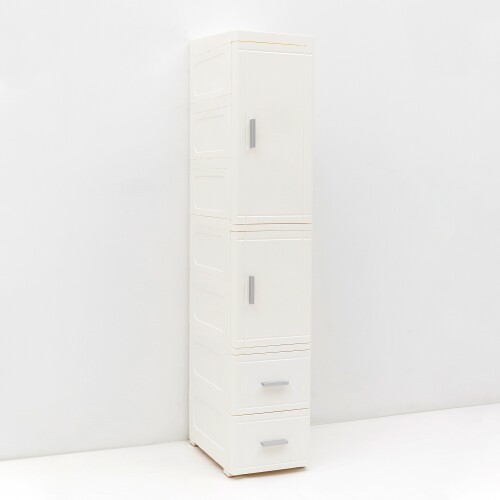 Jasbeer III Storage Cabinet (White)