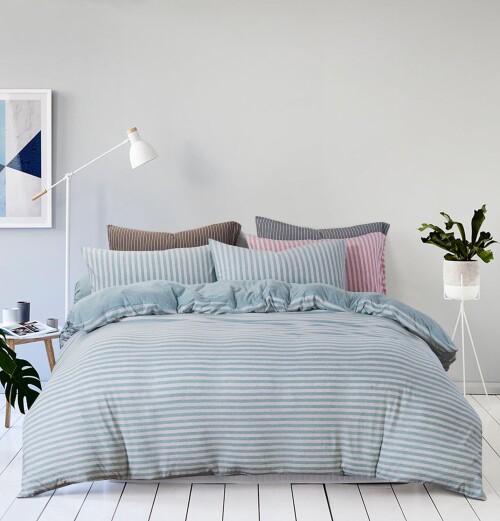 Bedding Day Organic Cotton Jersey 800TC Bed Set - Sayuri