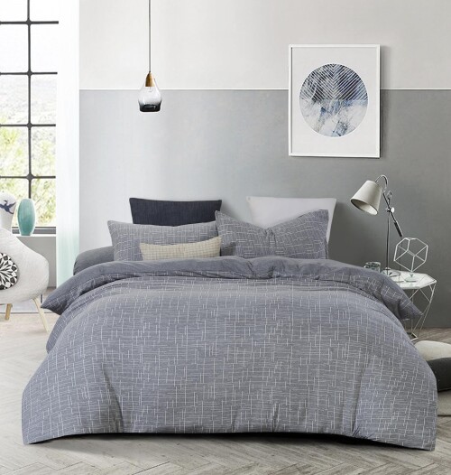 Bedding Day Organic Cotton Jersey 800TC Fitted Sheet Set - Taura