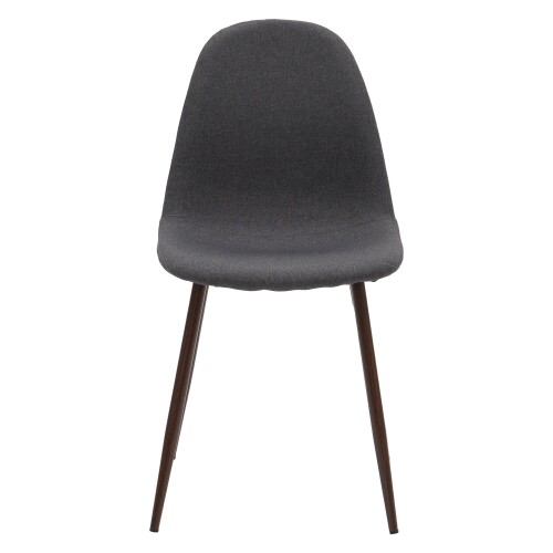 Quinny Designer Fabric Chair (Brown) 