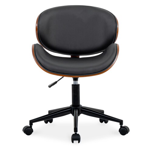 Dexter Office Chair in Black with Black Legs