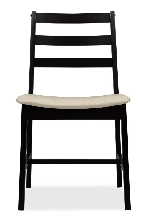 Titus Dining Chair Cappucino with Cream Cushion 