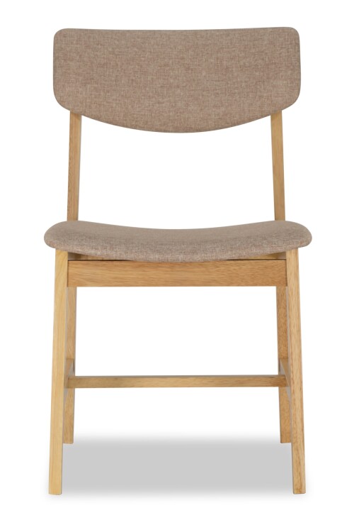 Steenie Dining Chair Natural with Sand Cushion 