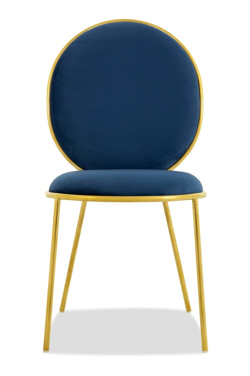 Claude Chair in Dark Blue