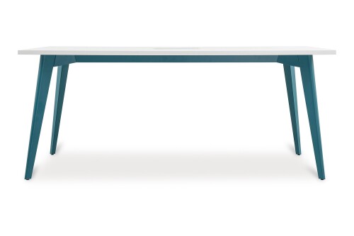 Ulric Meeting Table L180 x D90 (White + Blue)
