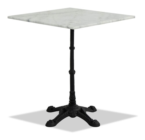 Monochrome Marble Table (Square)
