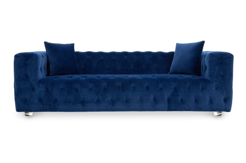 Michael 3 Seater Sofa (Blue)