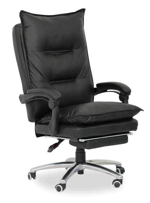 Deluxe Pu Executive Office Chair (Black)